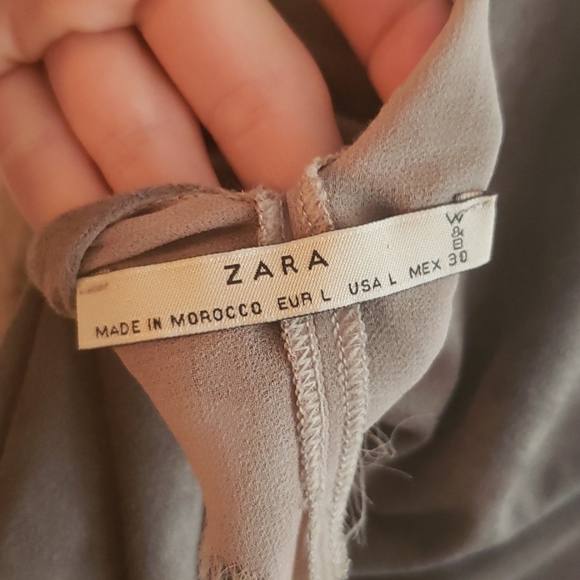 Faux suede top - Picture 4 of 4